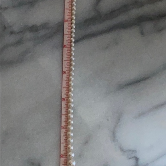 Women’s Vintage Real Pearls Necklace, 16 1/2” - Picture 17 of 17